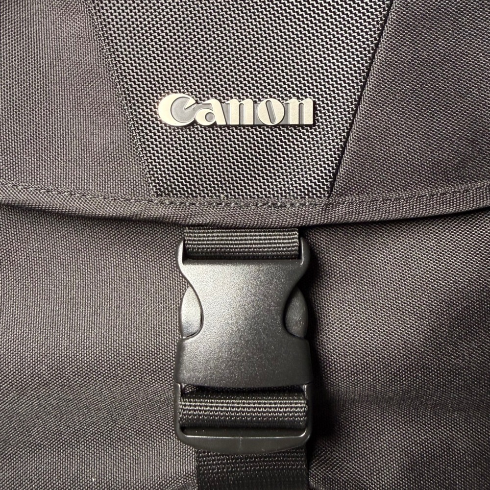 Canon DSLR Camera Shoulder Bag Black Padded Carrying Case with Adjustable Strap - Picture 8 of 8